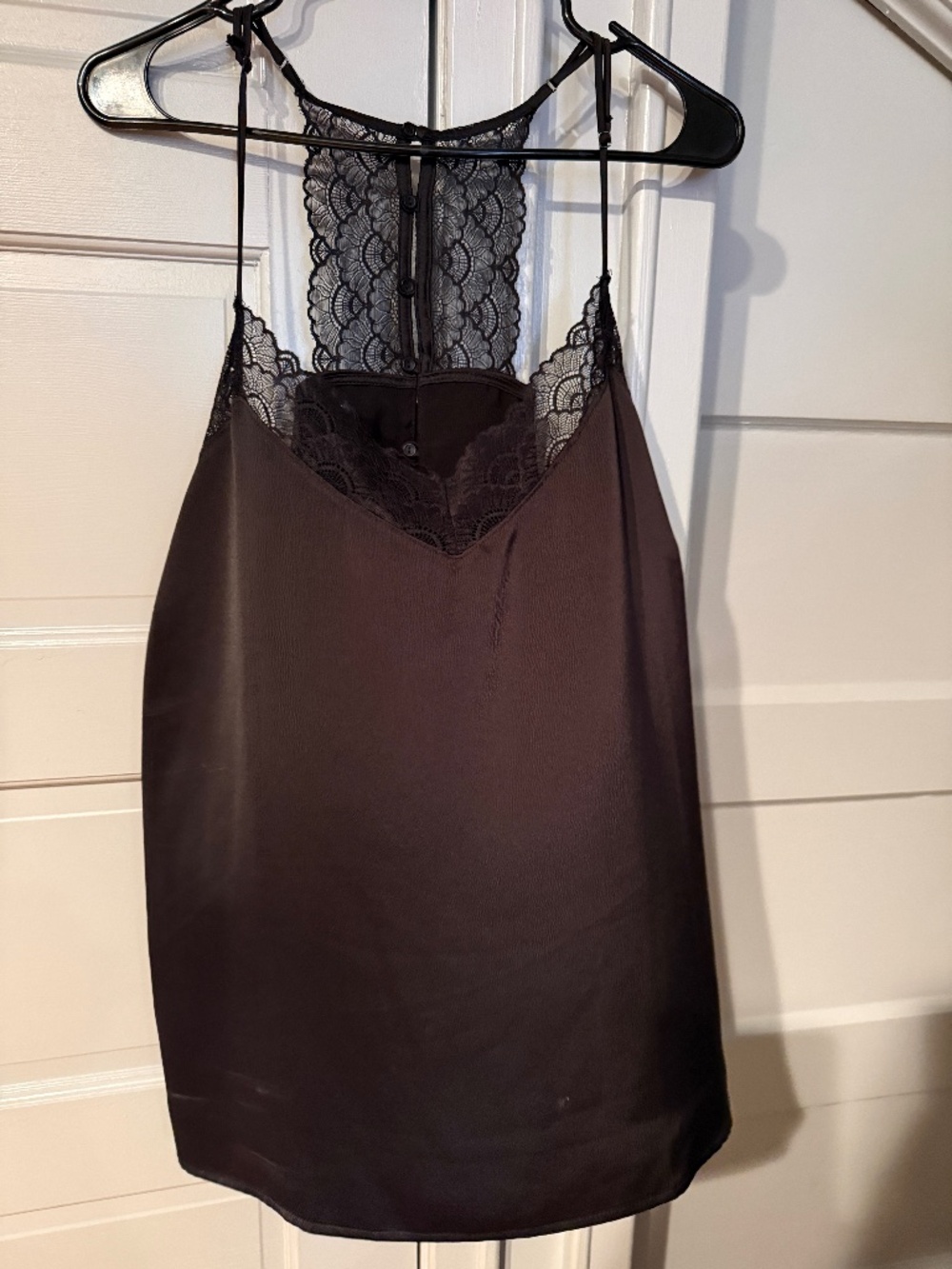 Gibson Lace Satin Cami Tank Size XL (designer look a like) - Picture 1 of 2